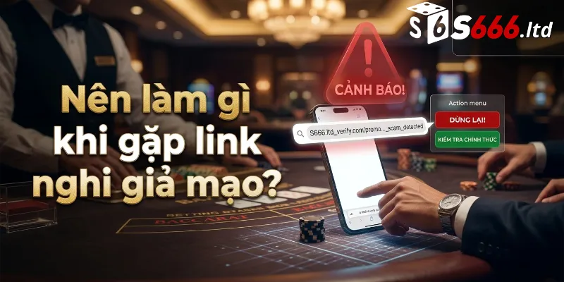 Nên làm gì khi gặp link nghi giả mạo?